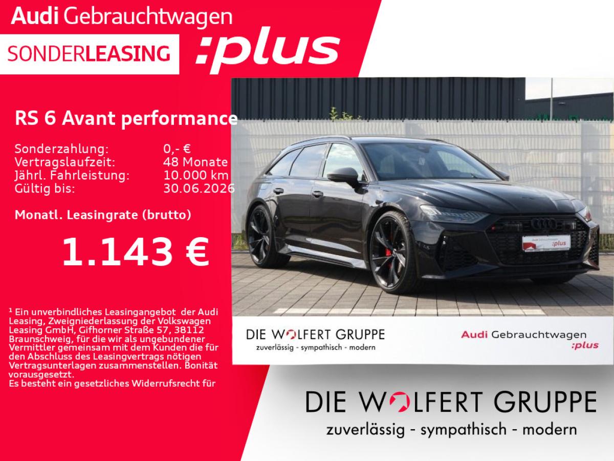 Audi RS6 RS 6 Avant performance tiptronic RS-SPORTAGA*360