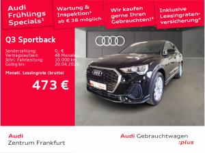Audi Q3 Sportback 40 TFSI quattro S tronic Navi DAB VC PDC Sitzheizung