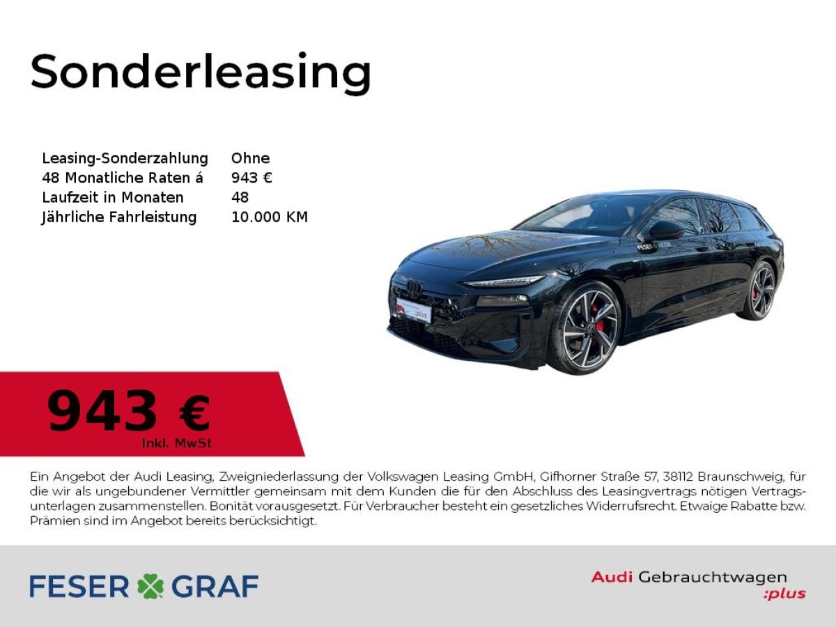 Audi A6 e-tron Avant S line performance B&O/HUD/Matri