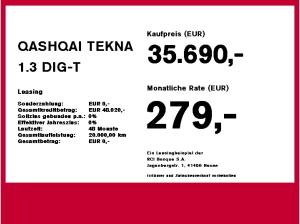 Nissan Qashqai QASHQAI TEKNA 1.3 DIG-T MHEV Xtronic 4x4 ACC+LED