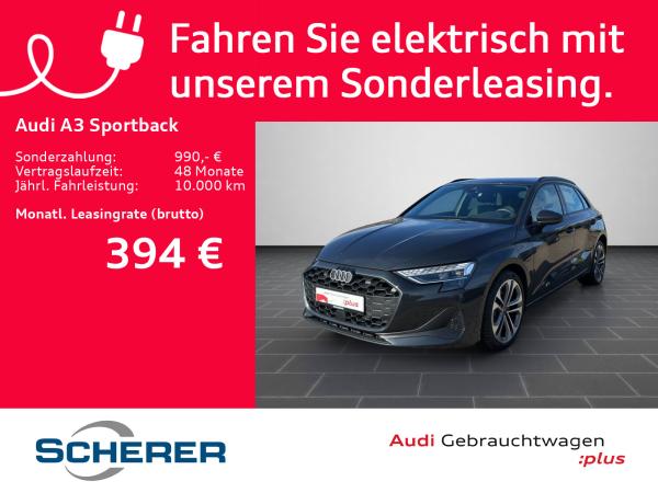 Audi A3 Sportback 40 TFSIe S tronic NAVI RFK MATRIX E-SITZ