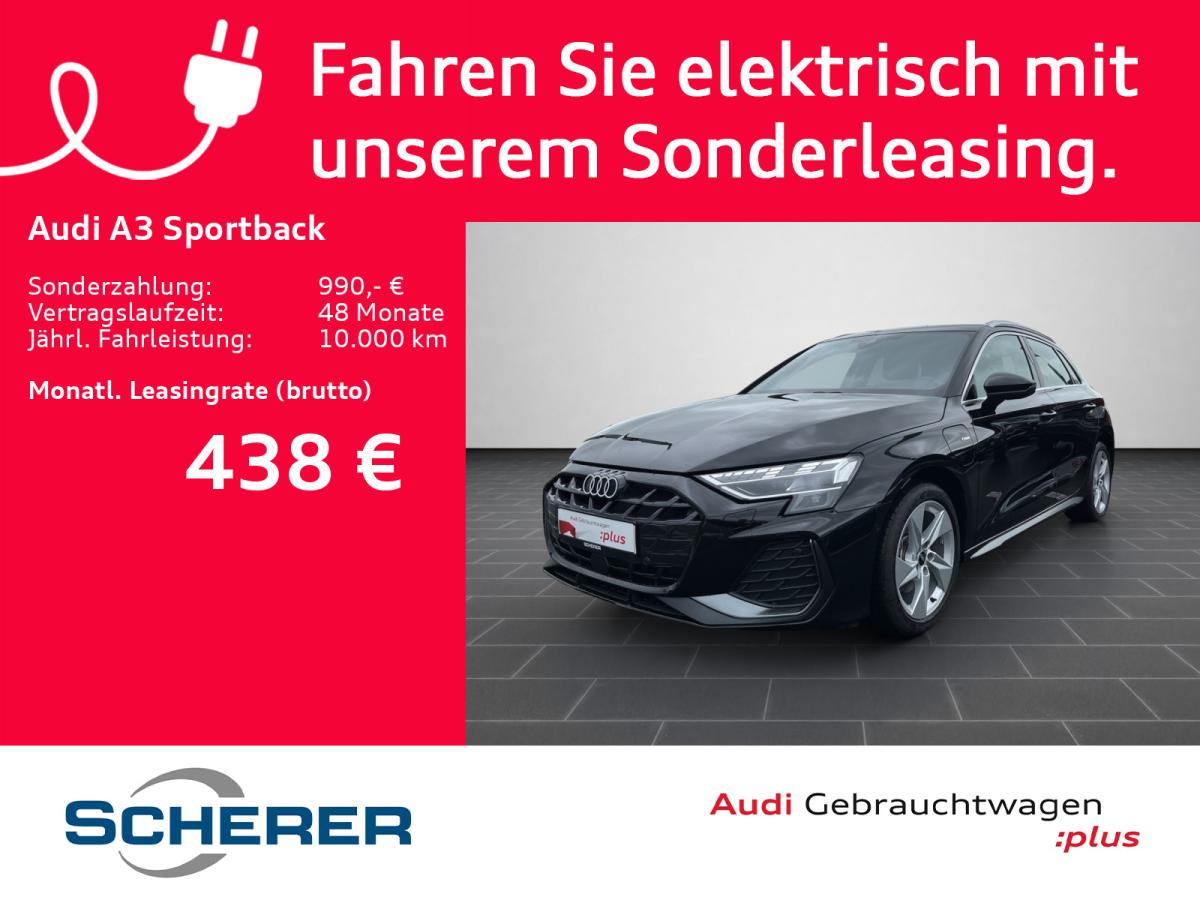 Audi A3 Sportback S line 40 TFSI e SOH:98% AHK RFK NAVI STANDKLIMA