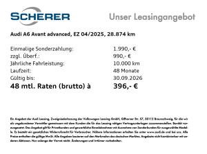 Audi A6 Avant advanced 50 TDI AHK 360°KAM MATRIX SHZ