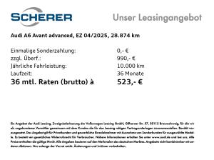 Audi A6 Avant advanced 50 TDI AHK 360°KAM MATRIX SHZ