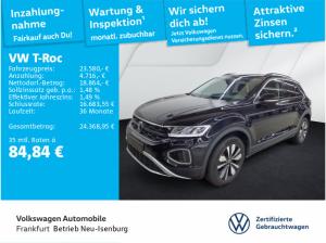Volkswagen T-Roc 1.0 TSI Goal DAB+ Navi FrontAssist LightAssist TravelAssist