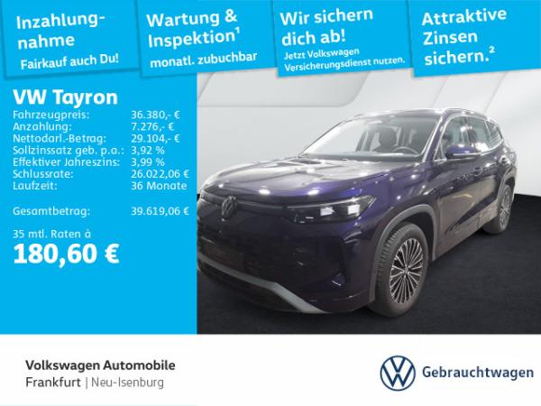 Abbildung Leasingangebot VW Tayron