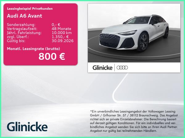 Audi A6 Avant e-hybrid qu. S line AHK LED LM 20" 360°