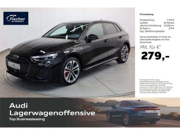 Audi A3 Sportback TFSI e S line DW Versteuerung 0,5%