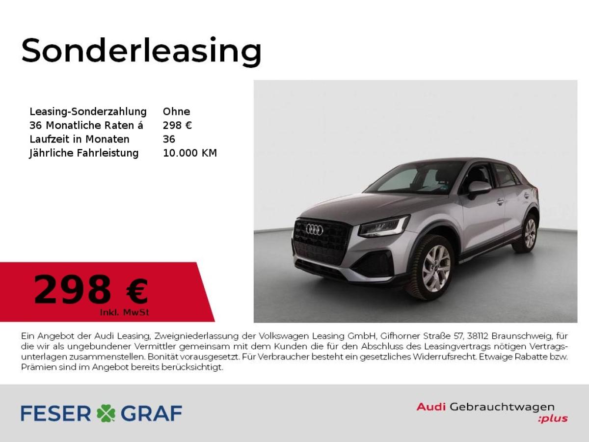 Audi Q2 35 TDI Op-Schwarz/LED/Leder/Navi/R-Kamera/17