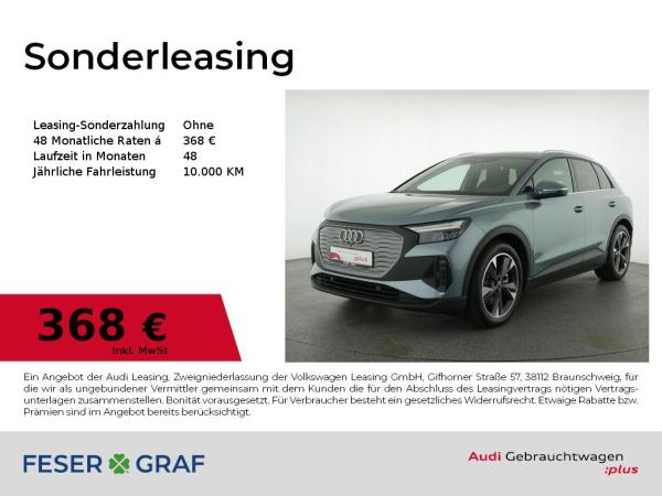 Abbildung Leasingangebot Audi Q4 e-tron