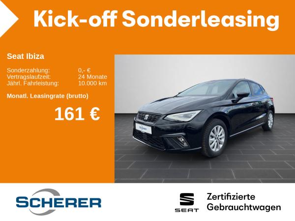 Seat Ibiza Style 1.0 TSI NAVI RFK APP SHZ LED PDC GJR