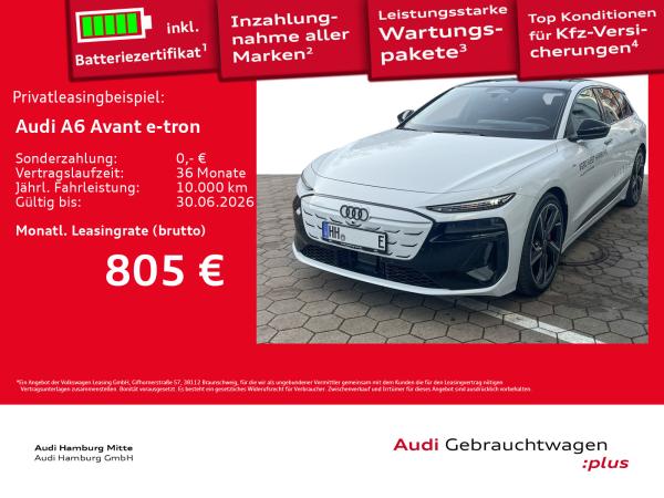 Audi A6 e-tron performance S line Pano AHK Audi A6 e-tron performance S line Pano AHK