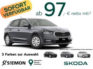 Skoda Fabia Selection ⚡ 1,0 TSI ⚡ 70 kW ⚡ 5-Gang-Schaltgetriebe ⚡ Gewerbekundenangebot