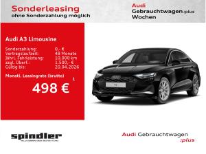 Audi A3 Limousine advanced 35TDI S-tronic / Pano, AHK