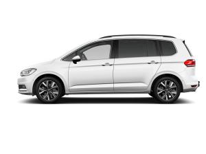 Volkswagen Touran 2.0 TDI DSG Highline 7Sitze Navi AHK Pano Kam ACC DAB+ LED FrontAssist