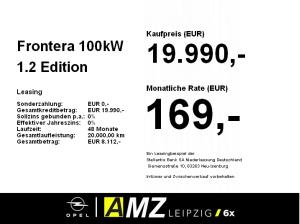 Opel Frontera 1.2 Edition +KAM KlimaA PDC SpurH