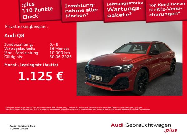 Audi Q8 60 TFSI e quattro S LINE/LM23/MATRIX/B&O/PANO