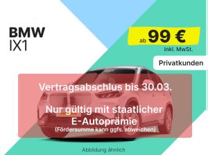 BMW iX1 eDrive20 ++ Anzahlung i.H.d Förderung ++