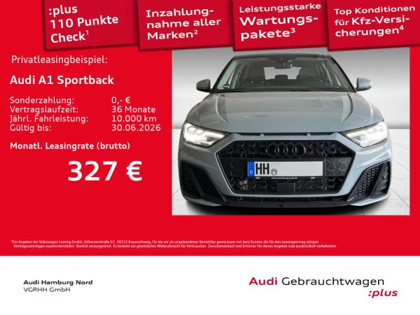 Audi A1 Sportback 30 TFSI S line S tronic ACC CarPlay