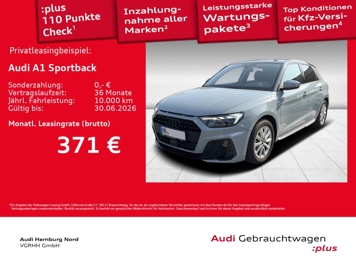 Audi A1 Sportback 30 TFSI S line S tronic LED Kamera