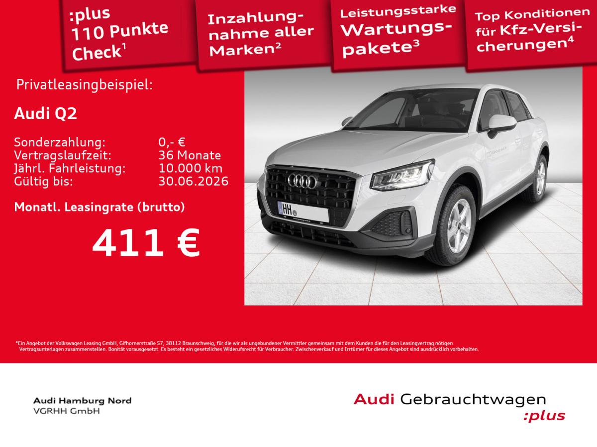 Audi Q2 35 TFSI S tronic LED DAB CarPlay Einparkhilfe