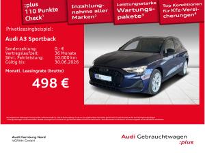 Audi A3 Sportback 2.0 TDI S line S tronic Navi Kamera