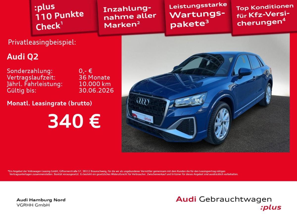 Audi Q2 35 TFSI S tronic 2xS line Matrix Kamera Sound
