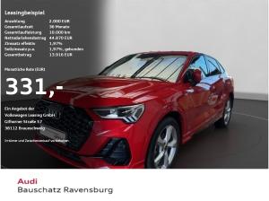 Audi Q3 Sportback 35 TDI S line *LEDER*SH*AHK*OPTIK* LED Navi SoundSys