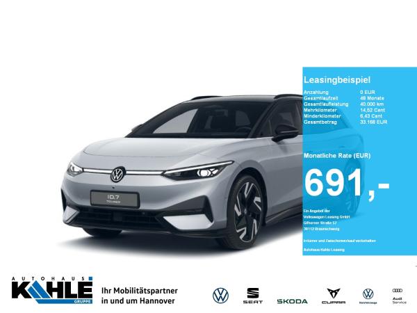 Volkswagen ID.7 Tourer Pro 77 kWh CarPlay Black Matrix CCS