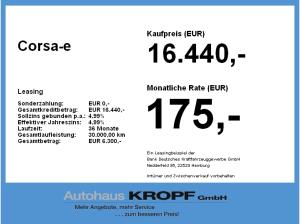 Opel Corsa-e Navi,Rückfahrkamera,Sitzheizung,Tempomat