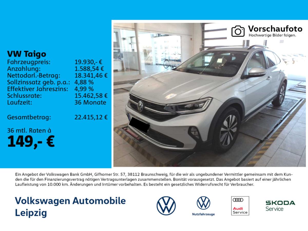 Volkswagen Taigo MOVE 1.0 TSI *AHK*IQ.Light*Navi*Anschluss*