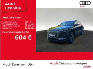 Audi Q6 e-tron S-Line quattro LED NAVI WÄPU 5J.GAR.