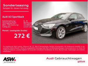 Audi A3 Sportback 30TFSI NAVI LED AHK ACC RFK SHZ VC// sofort verfügbar!!