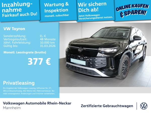 Volkswagen Tayron 1.5 eTSI Life DSG Navi AHK Kamera