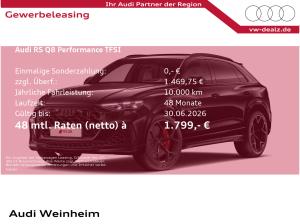 Audi RS Q8 SUV performance tiptronic NAVI PANO PDC