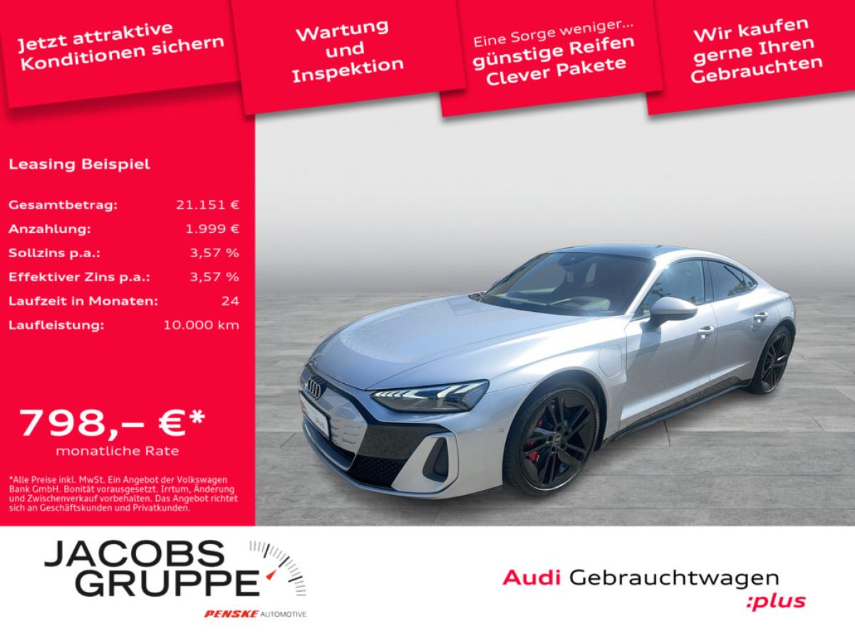 Audi e-tron GT S qu. Black/Facelift/S-Sitze/Pano/Laser/HuD/ACC/360°