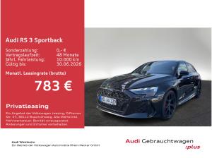 Audi RS3 RS 3 Sportback 2.5 TFSI quattro Pano Navi Kamera uvm