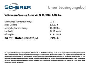 Volkswagen Touareg R-Line FINAL ED AHK NAVI PANO DYNAUDIO