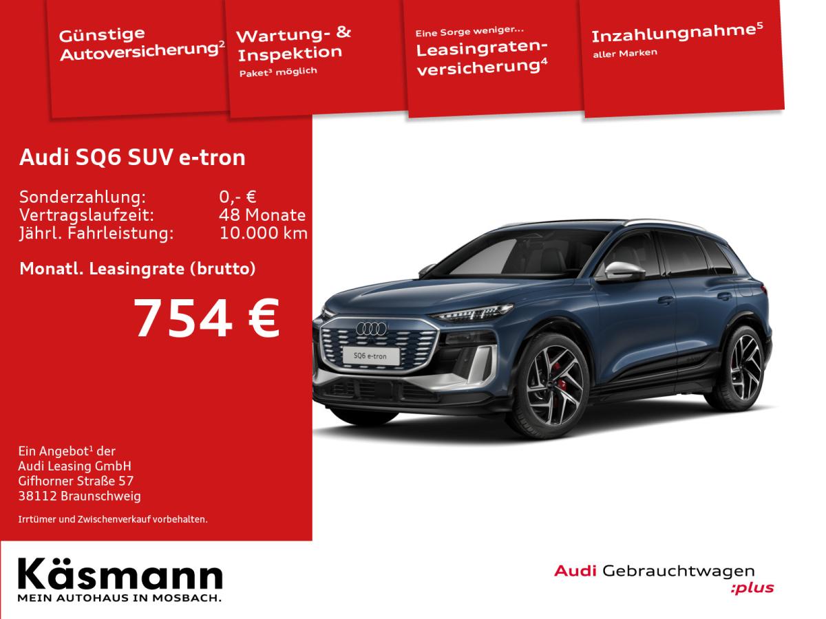 Audi SQ6 e-tron quattro *WINTERRÄDER* AHK HUD PANO 360° LUFT MATRIX