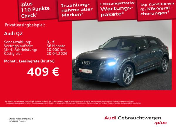 Audi Q2 35 TFSI S line S tronic NAVI/KAMERA/AHK/LM18