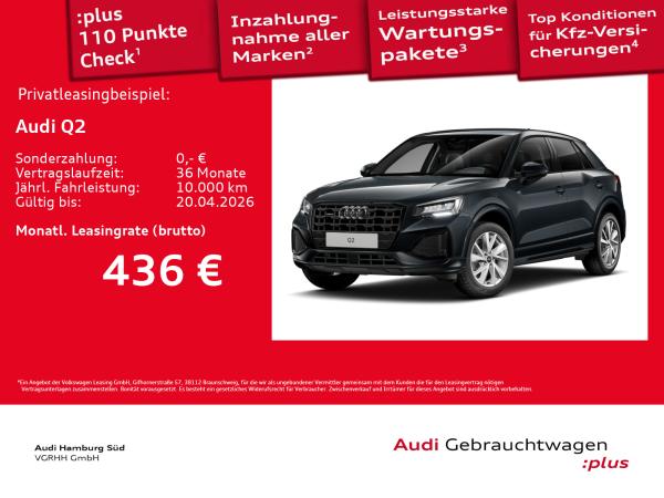 Audi Q2 40 TFSI adv quattro S tronic NAV/KAMERA/LEDER