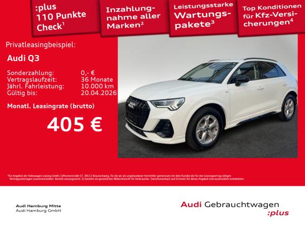 Audi Q3 35 TFSI S line S tronic AHK LED Navi Virtual