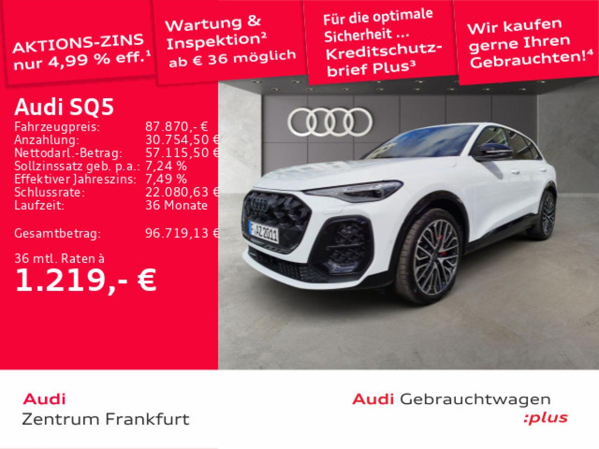 Audi SQ5 edition one TFSI S tronic AHK Panorama Standheizung