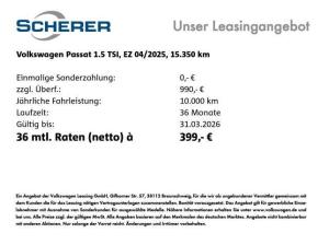 Volkswagen Passat 1.5 TSI/eHybrid *Business* 🚨Bitte Beschreibung lesen🚨