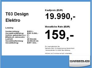 Leapmotor T03 Design Elektro Pano+Kam.+LM+PDC+SpurW+AUT