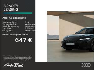 Audi A6 Limousine edition one e-hybrid qu. AHK/ S-Interieur rot/ Ambiente pro