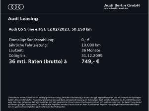 Audi Q5 TFSI e S line 55 e qu. S tr. AHK MATRIX RFK