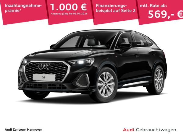 Audi Q3 Sportback S line 35 TDI virtual Rückfahrkamera