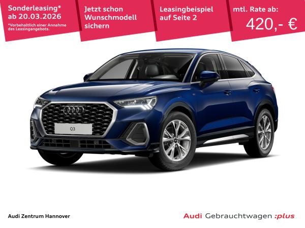 Audi Q3 Sportback S line 35 TFSI AHK Kamera LED virtual