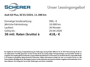 Audi Q3 35 TDI Matrix LED Navi Plus S tronic